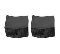 HOOWIFFY Ladder Feet Cover and Increase Contacting Area Rubber 2pcs Rubber Pads for Folding Ladders Non- Black to Prolong Service Life for Home Use