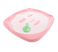 HOOWIFFY Mask Practical Glue Set Mold with Face Albumen Thickened DIY Maker Reusable Tray Pink for Care Daily Skin