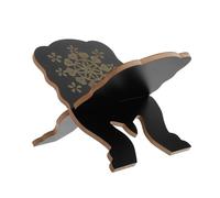 HOOWIFFY Muslim Reading Rack Wooden Book Holder Stand Open Book Display Stand for Bible Home Office School