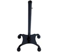 HOOWIFFY Nonstick Crutch Base Walking Stick Pole Replacement Quad Cane Tip with Shock Absorption and No Tools Required Aluminum Alloy for Stable Mobility Aid Use by Elderly