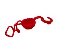 HOOWIFFY Nose Mask Designed for Comfortable Protection Crimson Made of Woven Wool Lightweight Multi-purpose Nose Cover and Guard for Outdoor Travel and Mountain Climbing