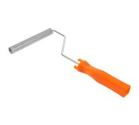 HOOWIFFY Orange Spiked Flooring Roller for Epoxy Floor Paint Construction Long Life Self Leveling Defoaming Roller for Brushing Painting and Color