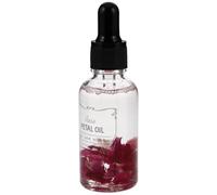 HOOWIFFY Petal Essential Oil Rose Oil Floral-Scented Gentle Application Safe Use Hair Treatment Facial Care 100% Plant Extracts in Glass Bottle