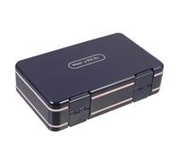 HOOWIFFY Portable 7 Day Pill Organiser with Double-Layered Spacious Design and Compartments for Morning, Afternoon, and Evening Doses, Blue Pp Material Travel Pill Box for On-the-go Use