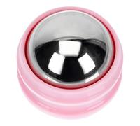 HOOWIFFY Portable Handheld Roller Massager for Muscle Relief Hot and Cold Therapy Body Massaging Ball Compact Stainless Steel Design for Neck Shoulders Back Arms Legs Suitable for Travel