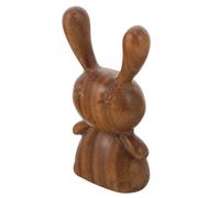 HOOWIFFY Portable Wooden Massage Comb Small Cartoon Design Facial Massager Tool for Nose Bridge and Chin Smooth Mellow Surface Protecting Fingers from Injury for Personal Care