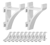 HOOWIFFY Refrigerator Shelf Clips in 12pcs Freezer Shelf Support Buckles Replacement Brackets for Stable Shelving Home and Commercial Fridges