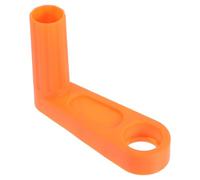 HOOWIFFY Replacement Hose Reel Handle for Garden Hose Bright Orange Hard Plastic Crank Handle with Easy Installation Accessory for Outdoor Watering Equipment