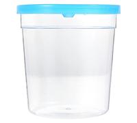 HOOWIFFY Reptile Feeding Box Cup Plastic Safety Convenient to Carry Mini Turtle Tank Suitable for Scorpions and Insects Random Color