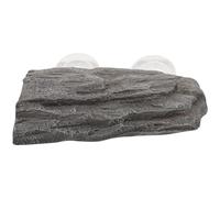 HOOWIFFY Resin Turtle Basking Platform and Adjustable Position with Suction Cup Floating Dock Sturdy Reptile Decor Resting Terrace for Frog and Lizard in Aquariums and Reptile Habitats
