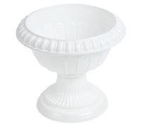 HOOWIFFY Rome Style Porch Planter European Style Waterproof Pp Flower Pot Not Easy to Break Simple Appearance Wedding Ceremony Ornament Party Decoration