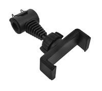 HOOWIFFY Rotating Phone Holder Car Cellphone Holder Adjustable Angle Anti-drop Abs Material Modern Design 5.07x2.83x1.85in Compact Black Car Use for Watching Videos