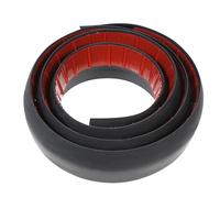 HOOWIFFY Self Adhesive Floor Transition Strip for Carpets Tiles Flexible Edging Trim for Door Thresholds Easy to Cut Decorative Sealing Strip for Flooring Joints Black Height Difference