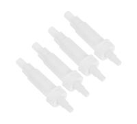 HOOWIFFY Soap Dispenser Pump Replacement Set with Pump Core Diameter 1.55cm White 4pcs Made of Sturdy Pp Material, Quick Replacement and Fits Bottles, for Kitchen and Business Use
