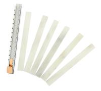 HOOWIFFY Soapstone Marker Pens with Holder and Refills Copper Iron Material Welding Pen Shape for Making Marks Secure Grip in Welding and Vehicle Fabrication