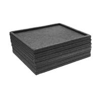 HOOWIFFY Stackable Puzzle Sorting Trays Portable 1 Set, Felt Organizer Boards for Puzzle Pieces Storage and Foldable Home Play