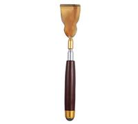 HOOWIFFY Telescoping Back Scratcher Retractable Scratcher Massage Tool Stainless Steel Head Wooden Handle Itch Relief Back Massager for Elders and Ages