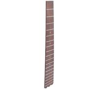 HOOWIFFY Ukulele Fretboard Replacement Rosewood Fingerboard and 3mm White Inlay Dots 26 Inch Wooden Finger Plate with 18 Frets for Acoustic Guitar and Folk Guitar Fretboard Parts