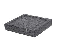 HOOWIFFY Volcanic Lava Rock Cooking Stone Plate for Korean BBQ and Tabletop Grill, Rectangular Shape with Even Heat Distribution and Easy Maintenance, for Family Gatherings and Grilling