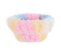 HOOWIFFY Warm and Cozy Bird Nest for Small Parakeets and Parrots with Detachable Design Made of Coral Fleece and Metal, Featuring Adorable Tiger Pattern and Peony Flower Style, for Small