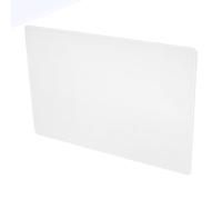 HOOWIFFY White Glass Gaming Mousepad with Non-slip Base and Precision Tracking Surface, Tempered One-piece Thickened Glass Design for Competitive Gaming and Professional Esports Use
