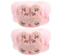 HOOWIFFY Wristband to Absorb Sweat and Keep Water from Running down Arms Fleece 1 Pair Coral Skincare for Women, Comfortable Water Absorption for Applying Makeup
