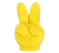 HOOWIFFY Yellow Car Antenna Topper and Universal Fit Decorative Victory Ball with Strong Polyurethane Material for Car Antenna Exterior Accessories