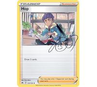 Hop 133/159 - Crown Zenith - Pokemon Trainer Autograph Card -Reverse Foil