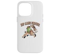 Hop Along Partner Frog Riding a Rabbit Case for iPhone 14 Pro Max