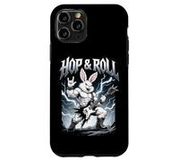 Hop and Roll Heavy Metal Bunny Rabbit Electric Guitar Rocker Case for iPhone 11 Pro