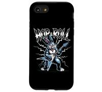 Hop and Roll Heavy Metal Easter Bunny Electric Guitar Rabbit Case for iPhone SE (2020) / 7/8