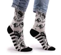 Hop Hare Bamboo Socks S/m - Yin Yang Eco-Friendly Comfort
