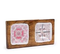 Hop Hare Enamel Double Trinket Tray - Cupid & Lion Gift