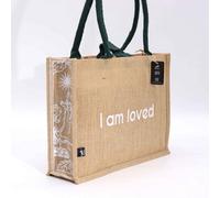 Hop Hare Jute Big Bag I Am Loved
