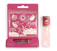 Hop Hare The Lovers Essential Oil Gemstone Roll-On: A Mystical Aromatherapy & Love Attraction Experience with Rose Quartz & Pure Scents - 150ml