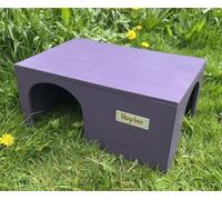 Hop Inn Guinea Pig House Extra Large Two Exits Indoor Outdoor (Czar Plum)