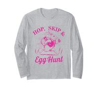 Hop Skip & Egg Hunt Easter Long Sleeve T-Shirt