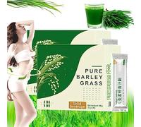 HOPASRISEE Naveta Barley Grass Powder 100% Pure & Organic, Barley Grass Juice Powder, Naveta Pure Organic Barley, Naveta Organic Barley Grass Powder, Packed in a Small Bag, Easy to Carry (2 Box)