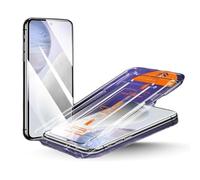 HOPASRISEE New Upgraded Screen Protector for Iphone, Tempered Glass Film-Dust Free, HD Fingerprint Resistant Tempered Glass Screen Protector with Easy Alignment Frame (For Iphone 13, Anti-Peeping)