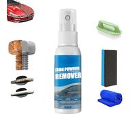 HOPASRISEE Ouhoe Iron Powder Remover, Ouhoe Rust Removal Spray, Multi Purpose Rust Remover Spray, Rustout Instant Remover Spray, Iron Out Rust Stain Remover, Car Rust Removal Spray (30ML-1PCS)