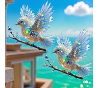 HOPASRISEE Solymall Spirit Bluebird: A Shimmering Symbol Of Light, Luck & Calm, Meaningful Gift with Soul & Serenity(2Pcs,15 * 15 CM)