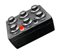 Hopbucan 0-99999.9 Ohm Simple Resistance Box Variable Decade Resistor Teaching Instrument Teaching Resistance Box