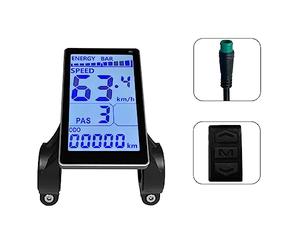 Hopbucan 1 Piece Electric Scooter M5 LCD Panel Screen 5 Pin 24V 36V 48V 60V Universal Waterproof Connector