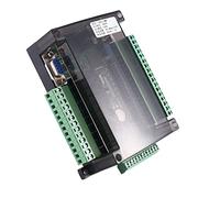 Hopbucan 1 Piece FX3U-24MR PLC Industrial Control Board 14 Input 10 Output 2DA with 485 Communication and (A)