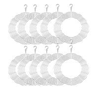 Hopbucan 10Pcs 8 Inch Sublimation Wind Spinner Blanks 3D Wind Spinners for Indoor Outdoor Garden Decoration