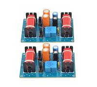 Hopbucan 2Pcs 150W 3 Way Audio Speaker Crossover Treble Midrange Bookshelf Car Speakers Filter Frequency Divider Crossover