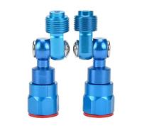 Hopbucan 2Pcs 7/8 Inch F-7/8 Inch M Airless Machine Swivel Joint Adapter Silver Swivel Joint for/Paint Sprayer