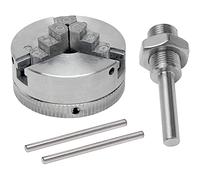 Hopbucan 3 Jaw Lathe Chuck Connecting Rod Zinc Alloy Connecting Rod for Electric Drill