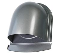 Hopbucan 4Inch 100mm Waterproof Stainless Steel Vent Vent Hood Anti- Exhaust Extractor for Wall Air Outlet Cover,B