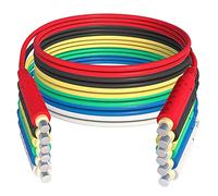 Hopbucan 6PCS Magnetic Test Leads Silicone Soft Flexible Jumper Test Wires 30VAC 5A 3.3Ft T10005 Sensors Switches